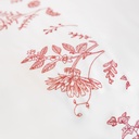 FLEURS DE JOUY - Housse de Couette Double en Percale de Coton Égyptien