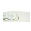 ANIMAUX D'AFRIQUE - 6 Sets de Table en Lin