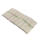 WINTER GARDEN - 8 Serviettes de Table en Lin