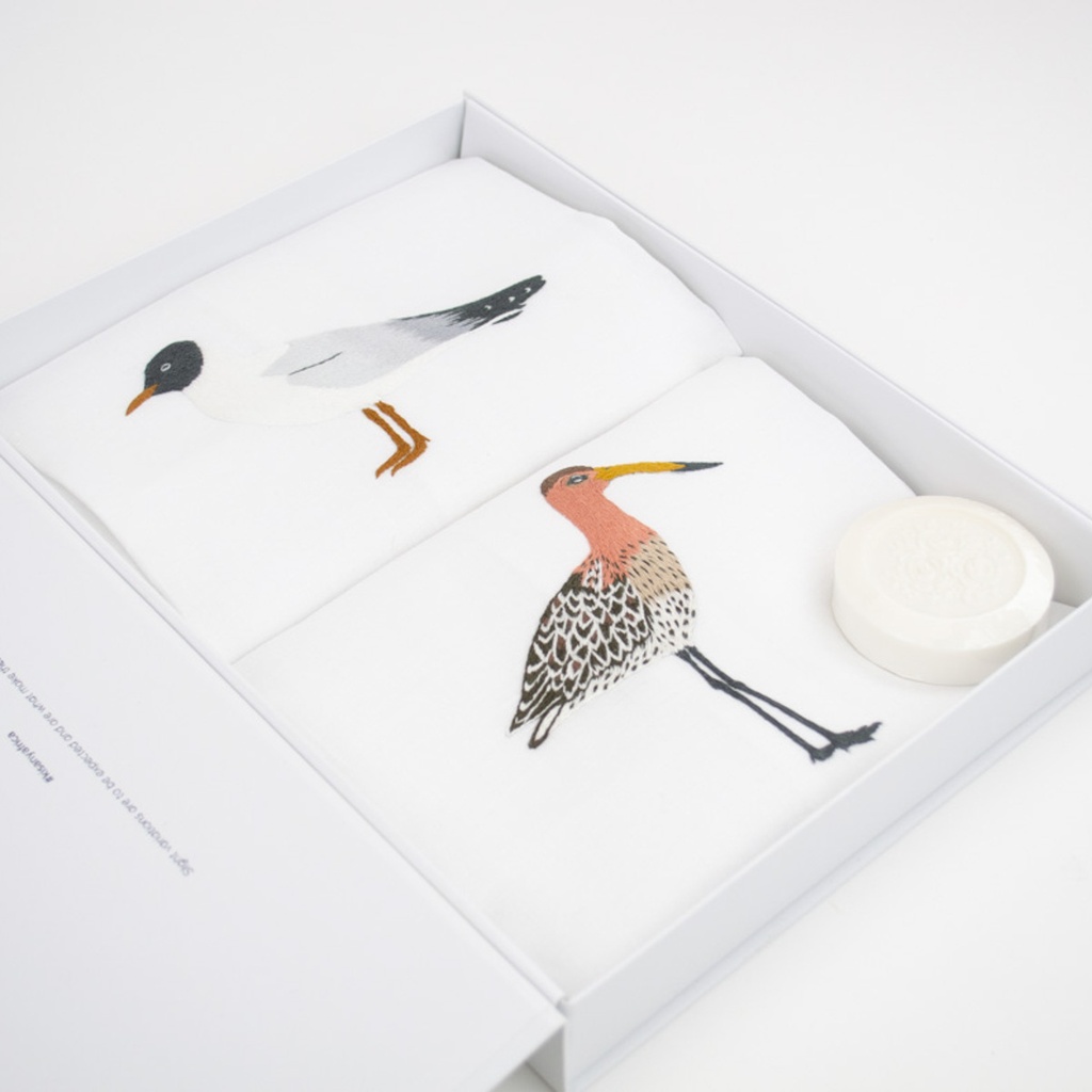 OISEAUX MARINS - Essuis-mains invités