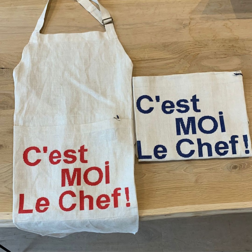 C'EST MOI LE CHEF - Tablier