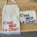 C'EST MOI LE CHEF - Tablier