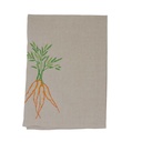 VEGETABLES - Linen Carrots Kitchen Towel