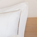 ALTUS - Housse de Couette Double en Percale de Coton Égyptien