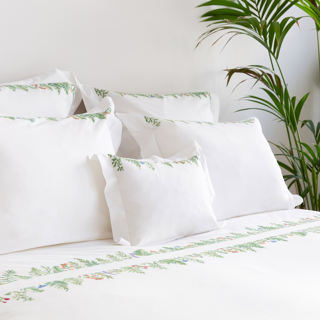 GIVERNY - Petite taie d'oreiller en Percale de Coton Égyptien