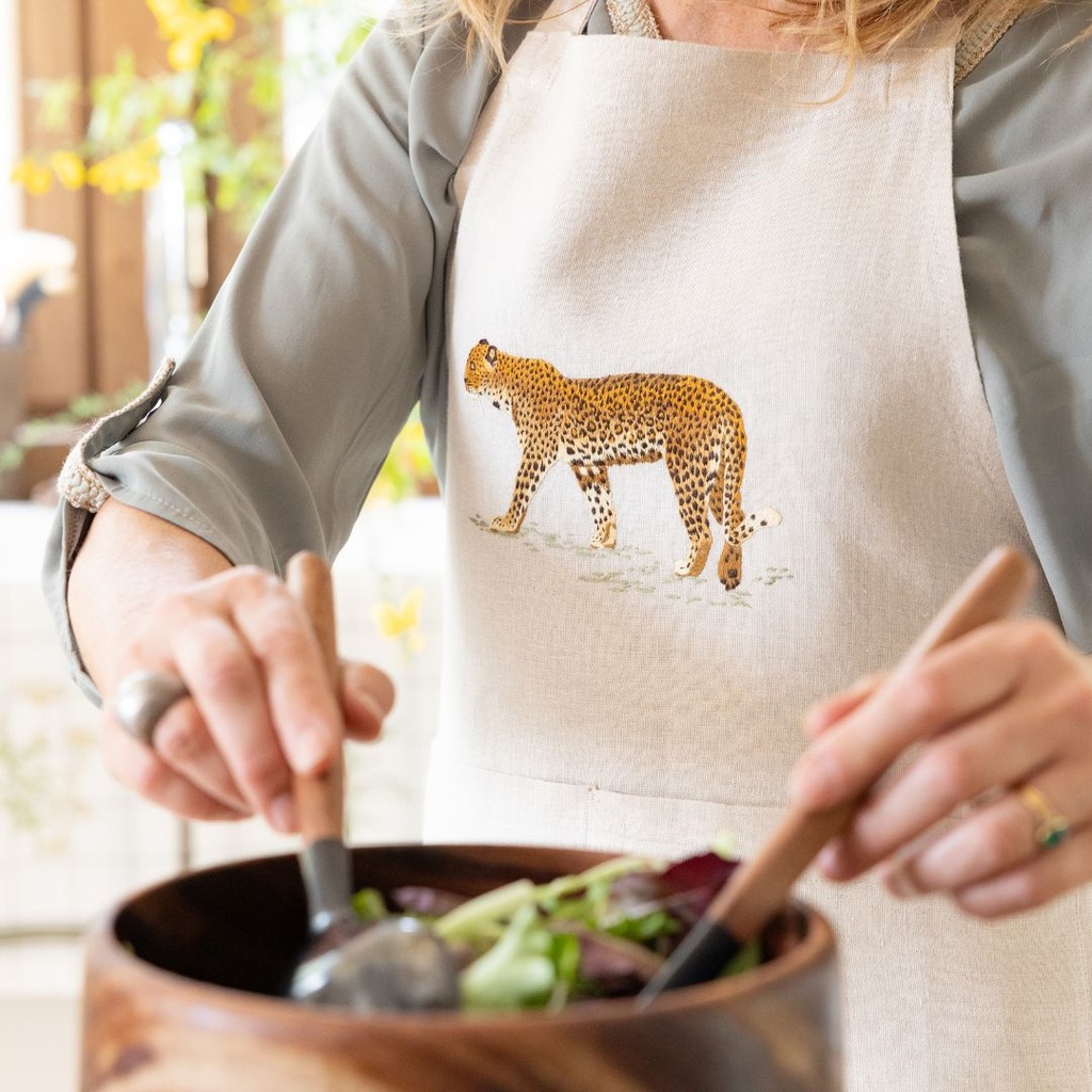 LEOPARD - Linen Apron