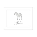 PERSONALISED - Small Pillowcase in Egyptian Cotton Percale