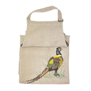 PHEASANT - Linen Apron
