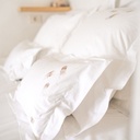 CLASSIC FEATHERS - Duvet Cover in Egyptian Cotton Percale