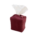 BEADS ROSE - Housse Kleenex "Lin Merlot"
