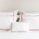 FRISE ROMANCE - Small Pillowcase in Egyptian Cotton Percale