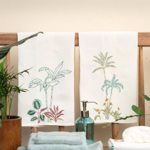 DE TUIN VAN DAGMAR - Gasten Handdoek