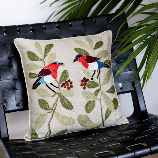 AFRICAN BIRDS – Linen Cushion
