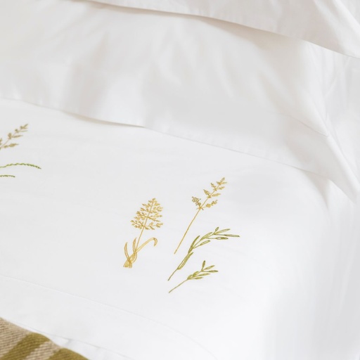 GRAMINÉES - Housse de Couette en Percale de Coton Égyptien