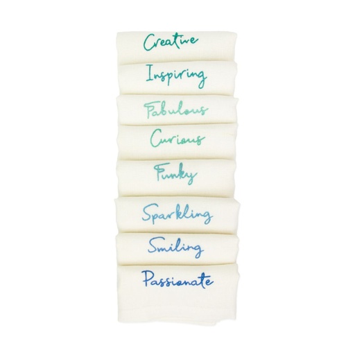 FABULOUS - 8 Linen Napkins