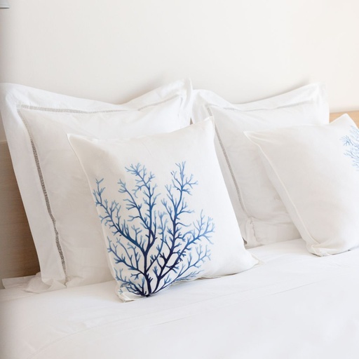 ALTUS- Taie d'Oreiller en Percale de Coton Égyptien