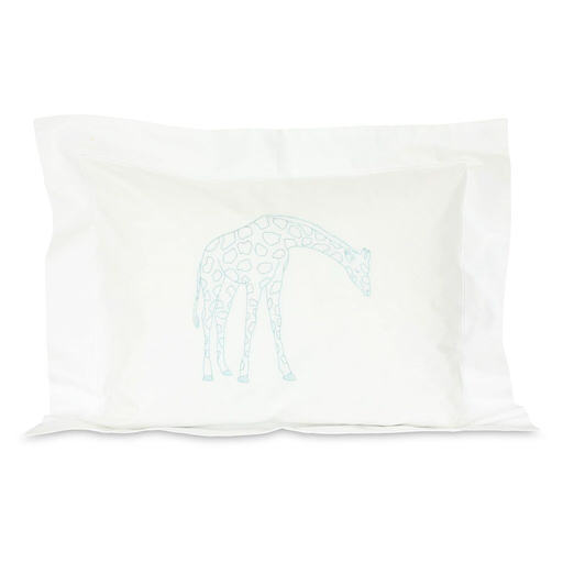 GIRAFFE - Small Pillowcase in Egyptian Cotton Percale