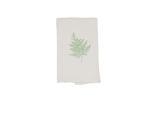 FERNS - Linen Guest Hand Towel 