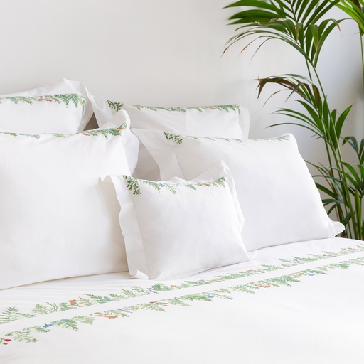 GIVERNY - Pillowcase in Egyptian Cotton Percale