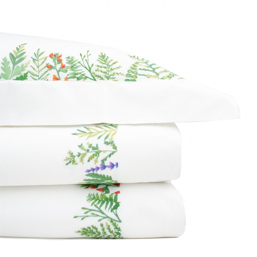 GIVERNY - Housse de Couette en Percale de Coton Égyptien