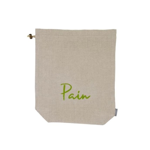[SP3036PAINGEFL] PAIN - Linen Bread bag