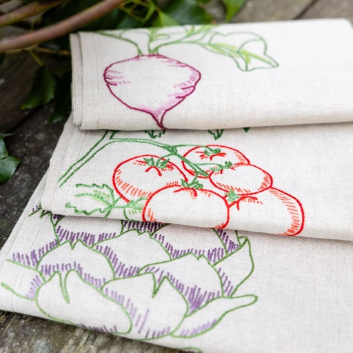 VEGETABLES - Linen Kitchen Towel