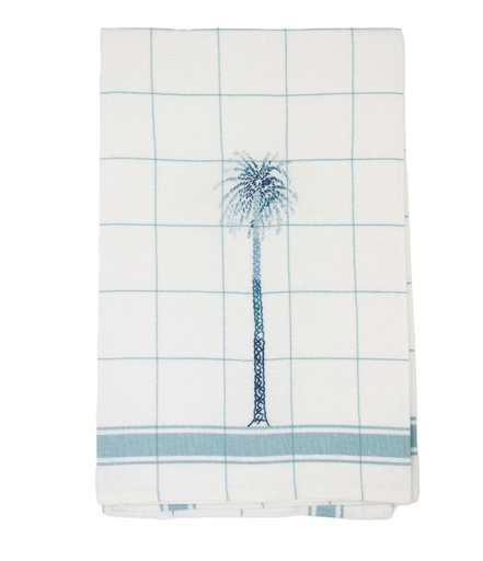 PALM TREE - Linen Kitchen Towel